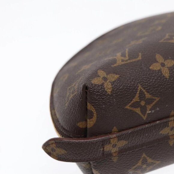 LOUIS VUITTON Monogram Trousse Demi Ronde Cosmetic Pouch M47520 LV Auth 91944 - Picture 8 of 16